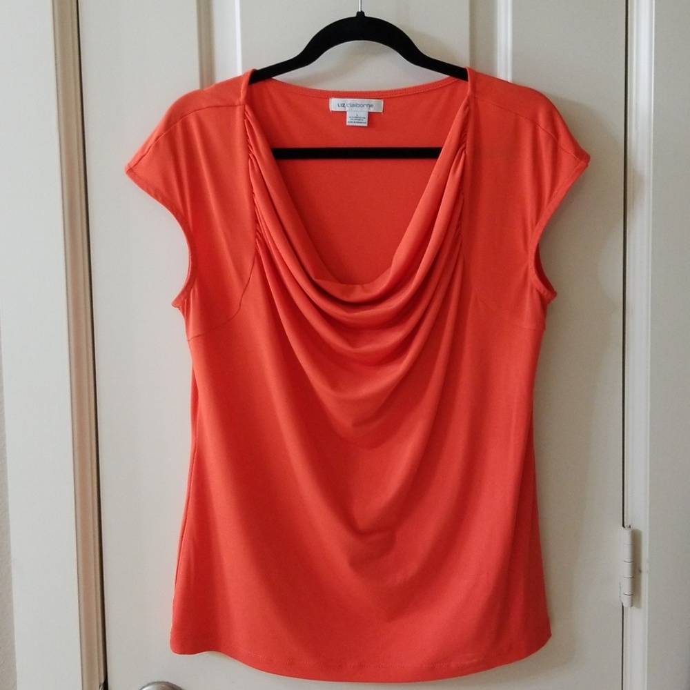 Liz Claiborne Orange Shell
